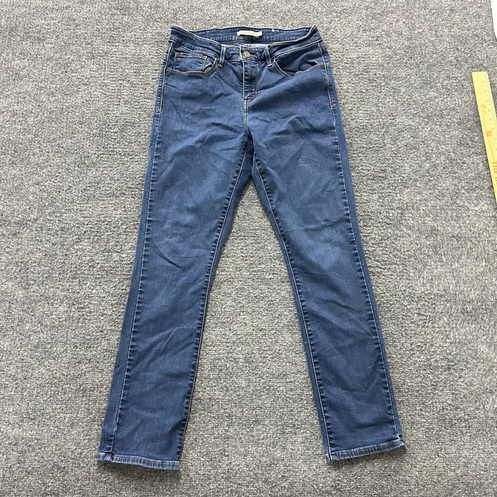 Levi's Jeans Womens Size 12 Blue Classic Mid Rise Skinny Stretch Denim